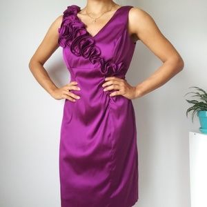 Donna Ricco NWT purple special occasions dress